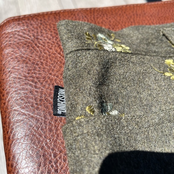 Moschino Womens Vintage Wool Pants with Flower Details - Size XS - Picture 8 of 9